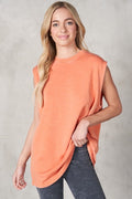 TAILGATE BurnOut Terry CrewNeck Muscle Top