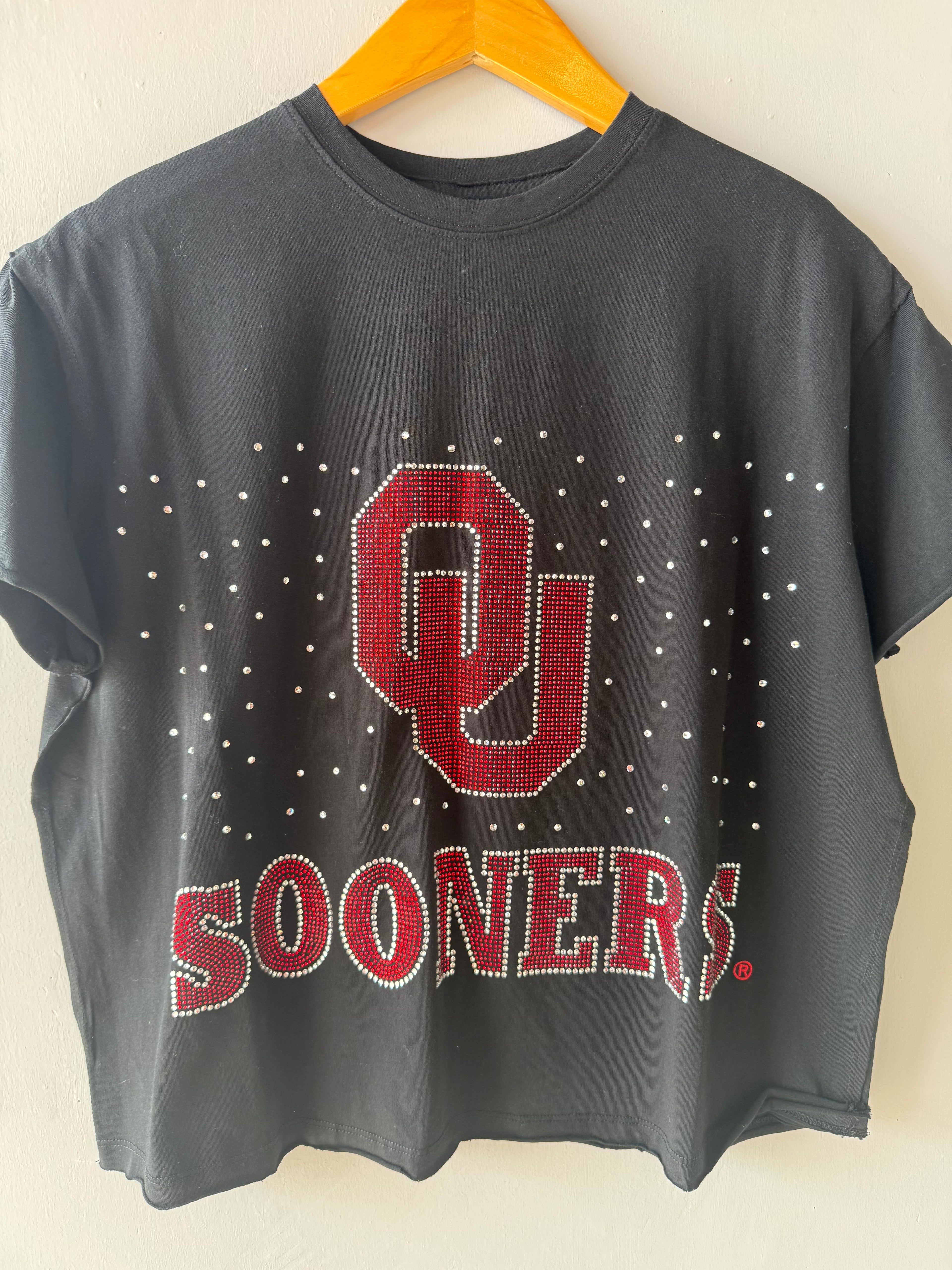 STADIUM Sparkle Bomb OU Logo Tee