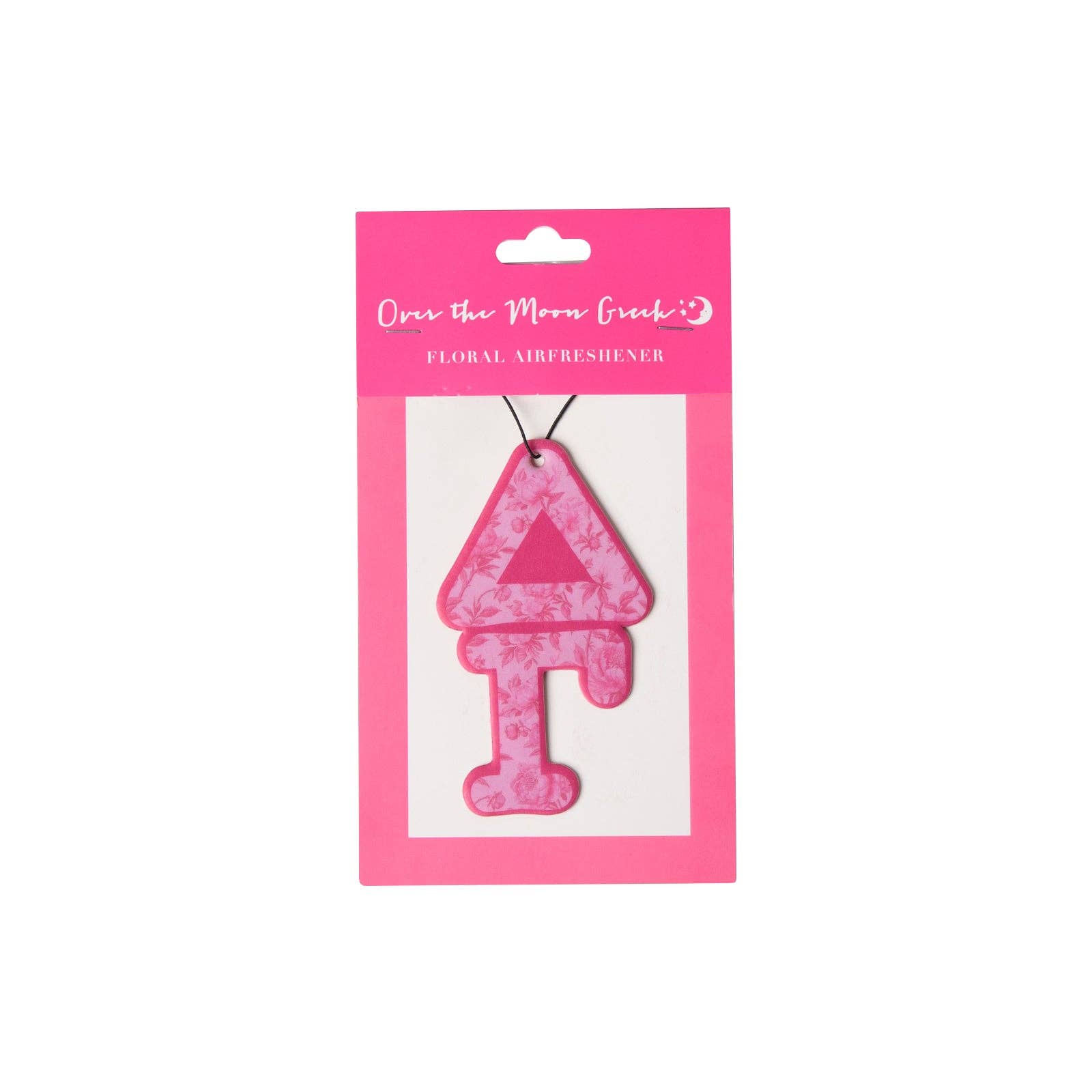 Sorority FLORAL Air Freshener: Alpha Omicron Pi