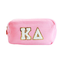 DUOTHREADS Chenille SORORITY Cosmetic Bag