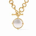 JULIE VOS Pearl/Gold HONEYBEE Demi Necklace