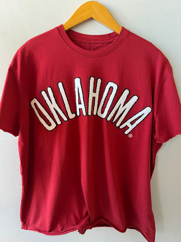 STADIUM Chenille OKLAHOMA ShortSleeve Tee