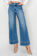 COCO HighRise Wide FashionHem Jean