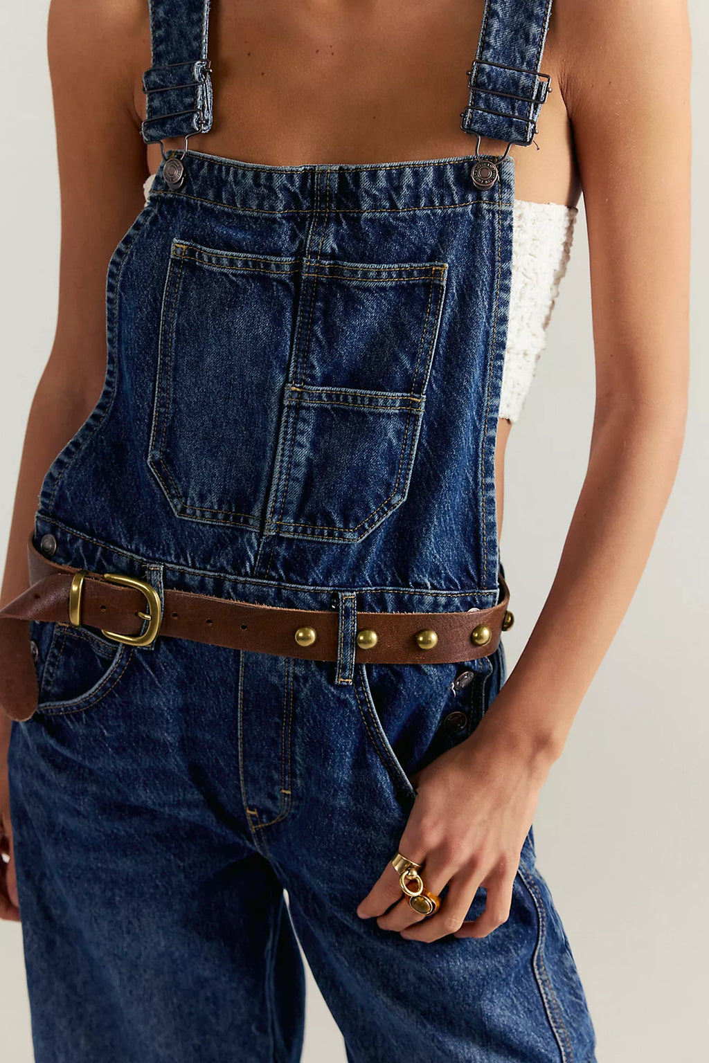 FREE PEOPLE Studded RHODES Belt
