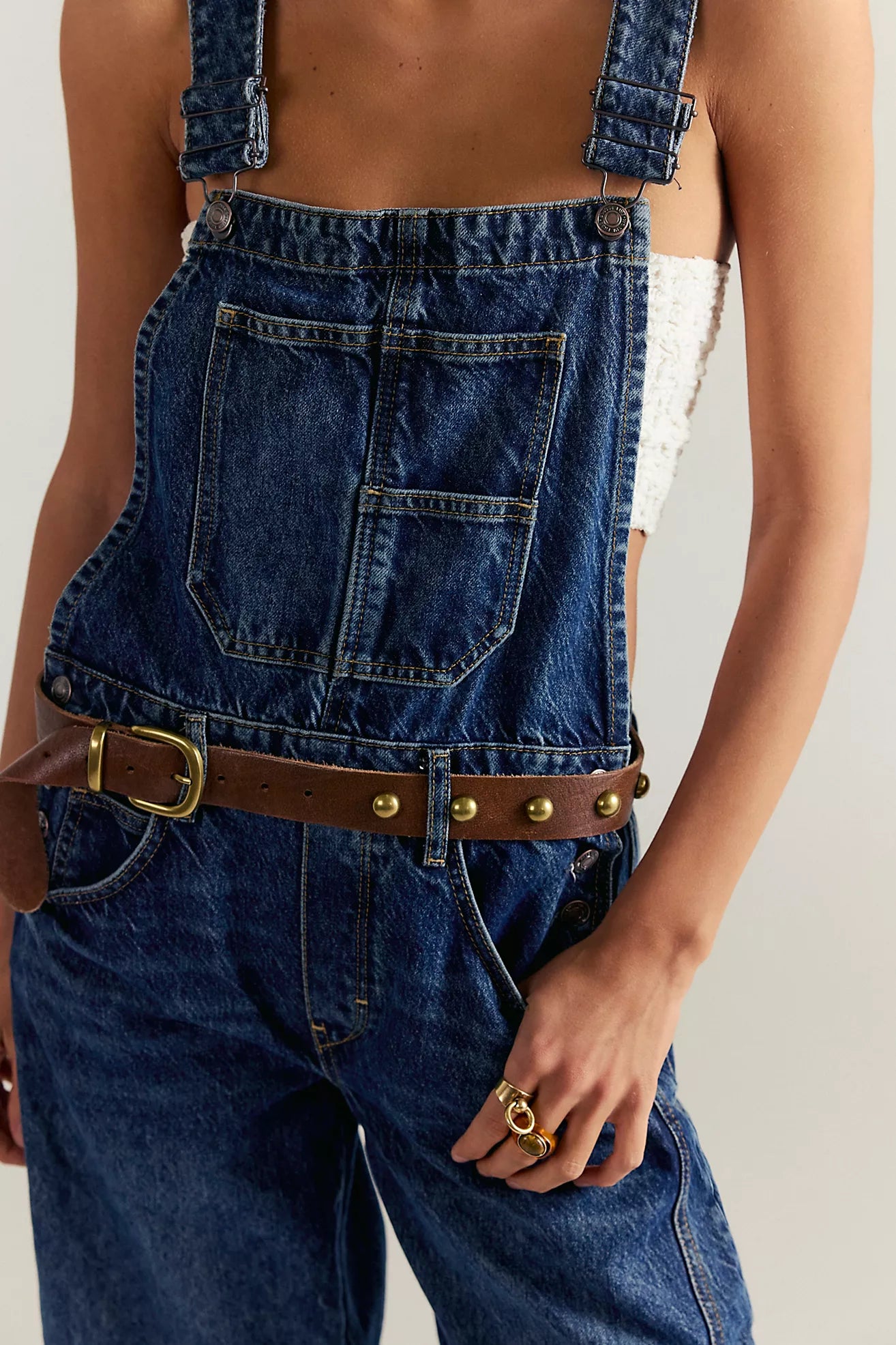 FREE PEOPLE Studded RHODES Belt