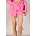 FLY AWAY SideSnap WideWaistband Shorts