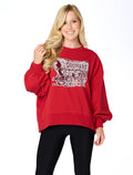 SS Sequin SCHOONER PullOver Sweatshirt Top