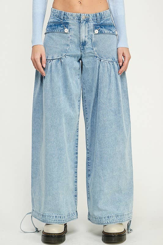 LOTUS Free People Private Label Balloon Style Jean