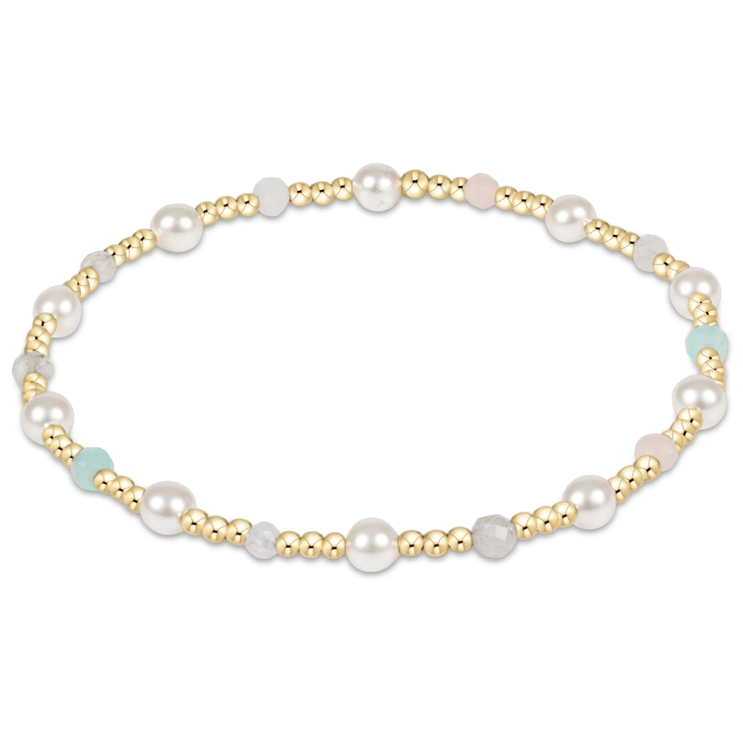 Enewton Pearl SINCERITY 4mm Bead Bracelet - HOT MESS SS25