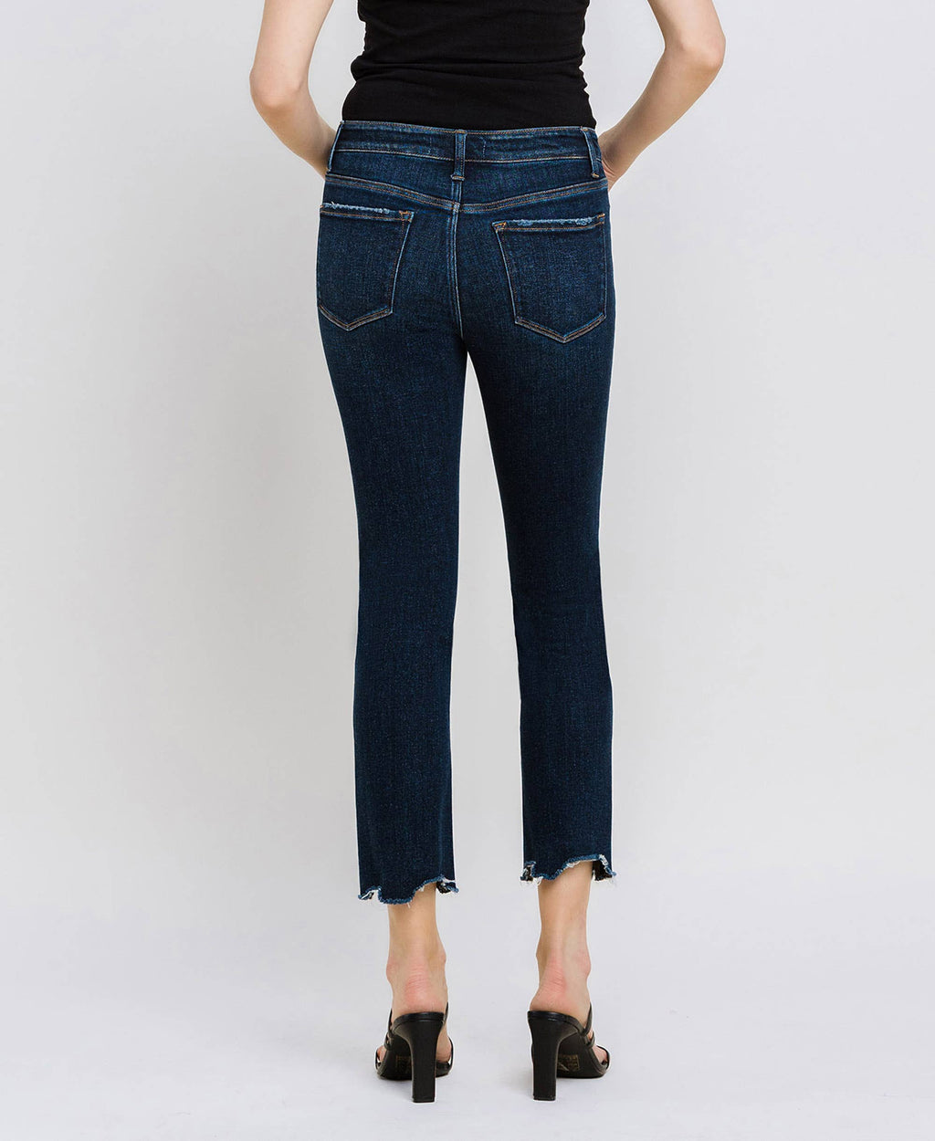 VERVET by Flying Monkey CARLENE  MidRise Slim StraightLeg Jean