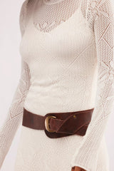 FREE PEOPLE Leather JERICHO Hip Belt