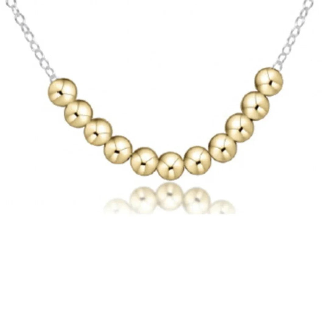 ENewton BEADED BLISS Mixed Metal Sterling Gold Necklace