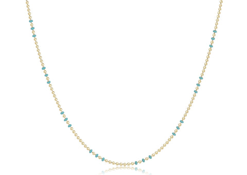 ENewton 15” Choker Hope Joy- Turquoise Necklace