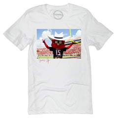 KICKOFF COUTURE  Short Sleeve STADIUM Tee - NCAA Licensed: University of Oklahoma