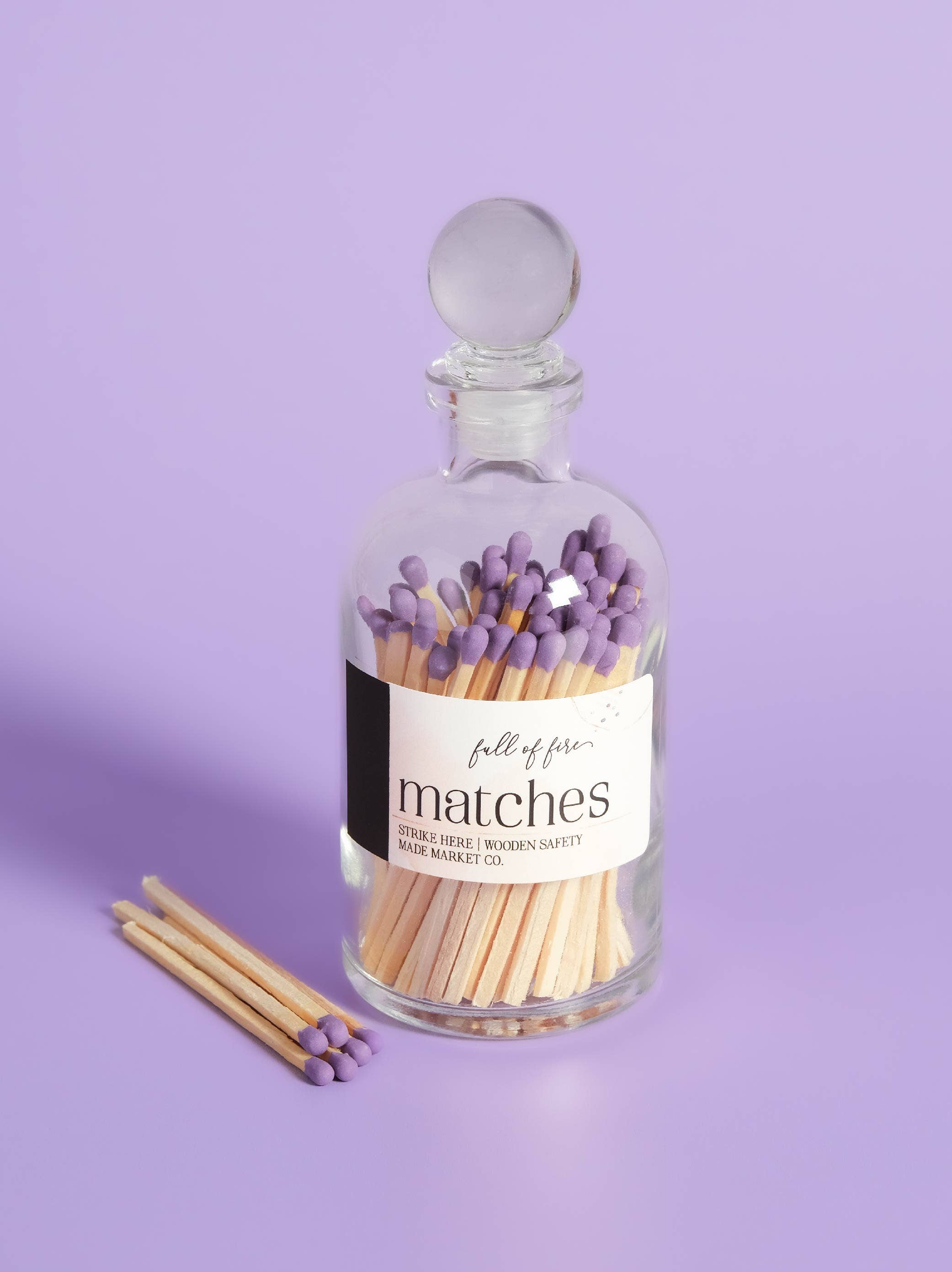 Full of Fire Purple Matches