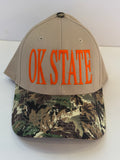 Vintage Embroidered OKLAHOMA STATE Camo Hat