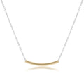 ENewton 16" BLISS BAR Mixed Metal Necklace