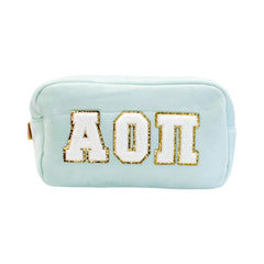 DUOTHREADS Chenille SORORITY Cosmetic Bag