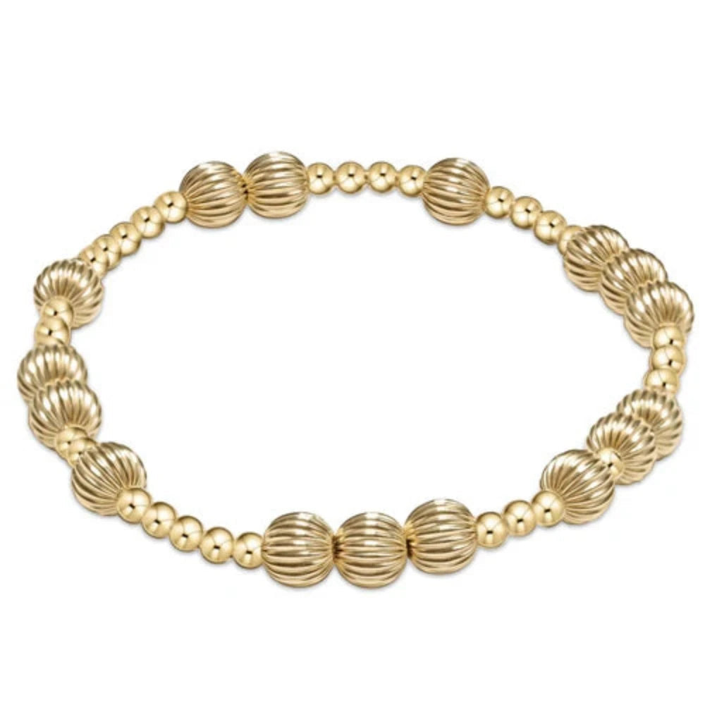 ENEWTON 6mm HOPE UNWRITTEN DIGNITY Bead Bracelet-Gold