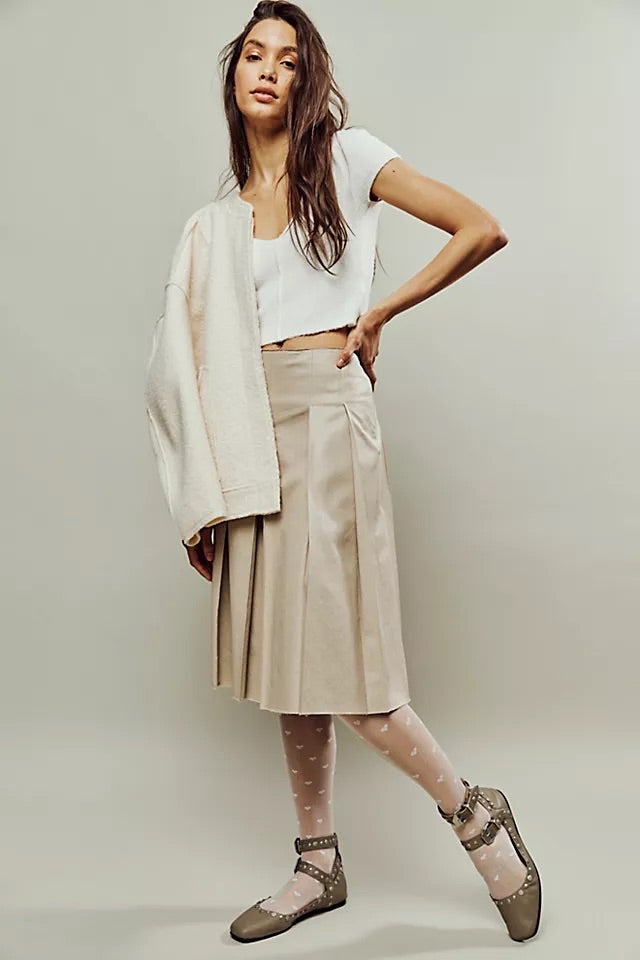 FREE PEOPLE KEEP ME WARM Crop Top