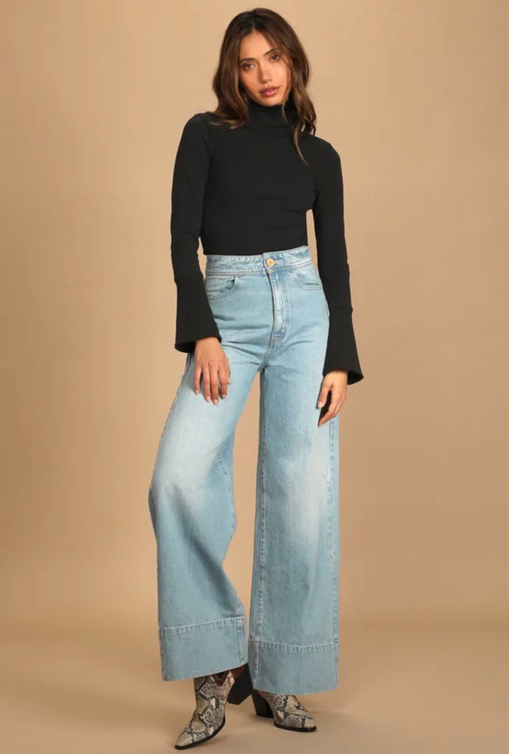 FREE PEOPLE Layer SYDNEY TurtleNeck Top