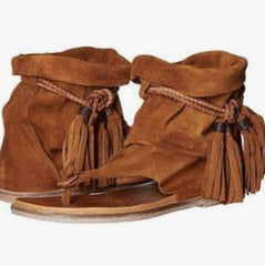 FREE PEOPLE Suede MARLO Boot Sandal