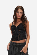 FREE PEOPLE Sweet SAMMI Eyelet Top
