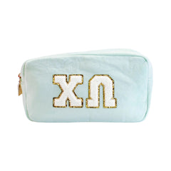 DUOTHREADS Chenille SORORITY Cosmetic Bag