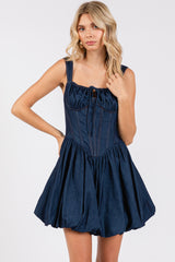 MEYER StitchPoint Corset Denim Dress