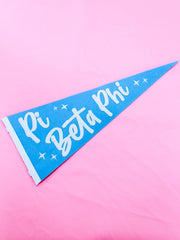 DUOTHREADS Sorority STARDUST Pennant Flag