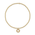 ENEWTON Classic Gold 2mm bead bracelet - love small gold disc