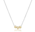 ENewton 16" JOY Mixed Metal Sterling Necklace
