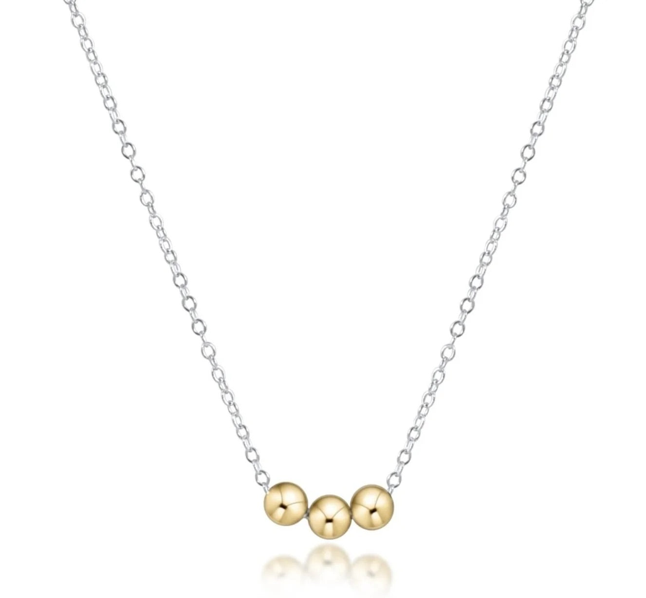 ENewton 16" JOY Mixed Metal Sterling Necklace