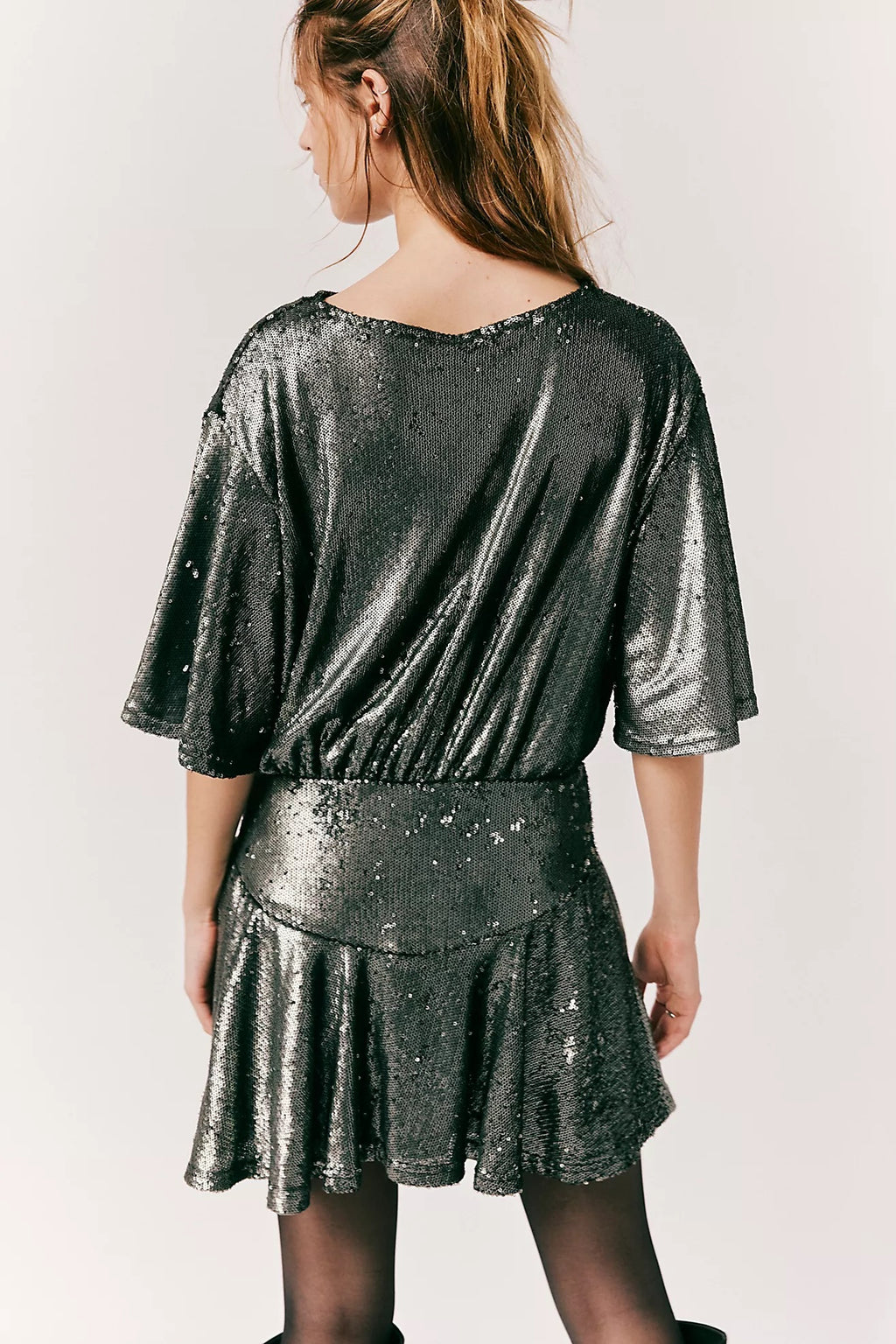 FREE PEOPLE Sequin MANUKA Mini Dress