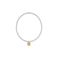 ENEWTON Small Gold Charm INSPIRE Mixed Metal 2mm Bead Bracelet
