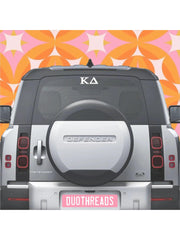 DUOTHREADS Sorority CAR DECAL Sticker