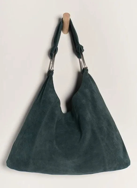 FREE PEOPLE Slouch BOBBI Suede Tote