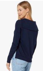 BOBI Modal Cotton Fleece PACE Sailor Collar Top