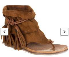 FREE PEOPLE Suede MARLO Boot Sandal