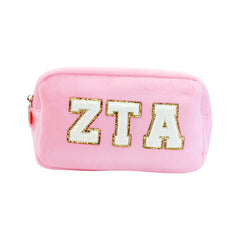 DUOTHREADS Chenille SORORITY Cosmetic Bag