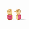 JULIE VOS Iridescent Raspberry CATALINA Earring