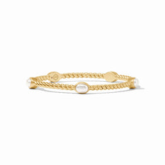 JULIE VOS Stone NASSAU Bangle Bracelet