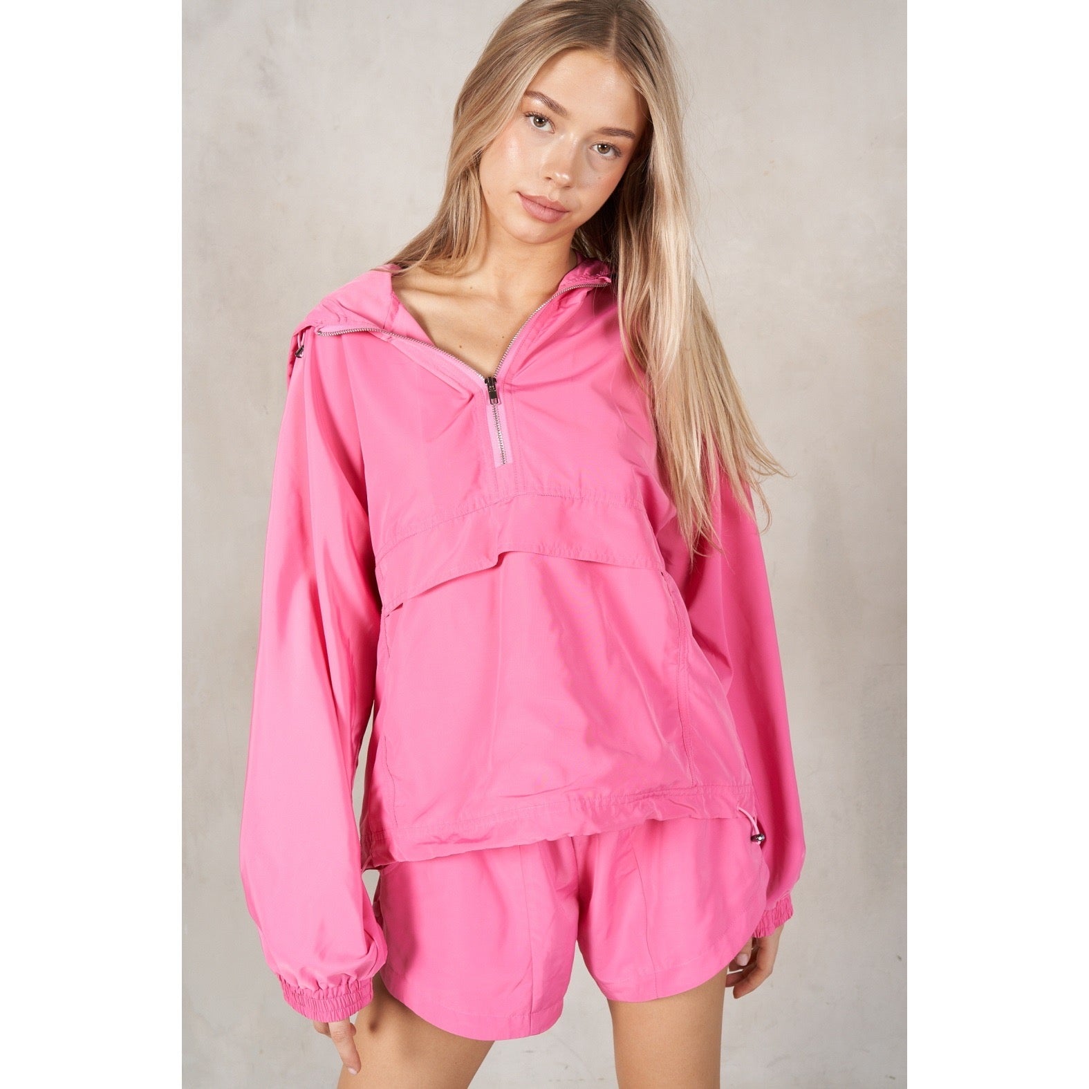 MASTERPIECE HalfZipper Hoodie Top