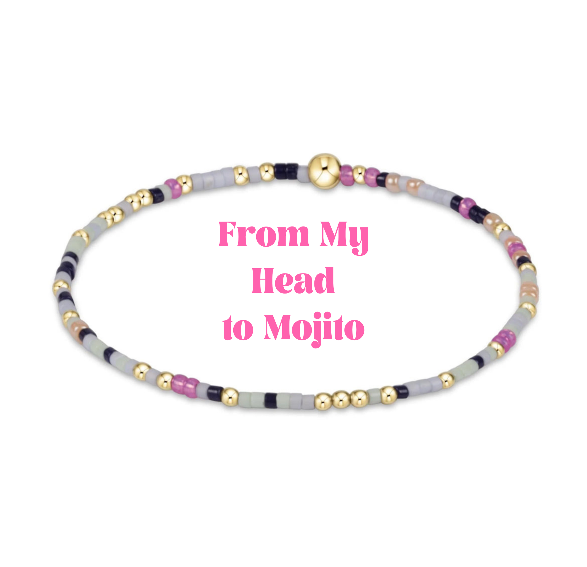 Enewton Colored HOPE UNWRITTEN Bracelet- From My Head To Mo-jito