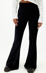 FREE PEOPLE Velvet SO CHARMING Ribbed Pullon Flare Pant