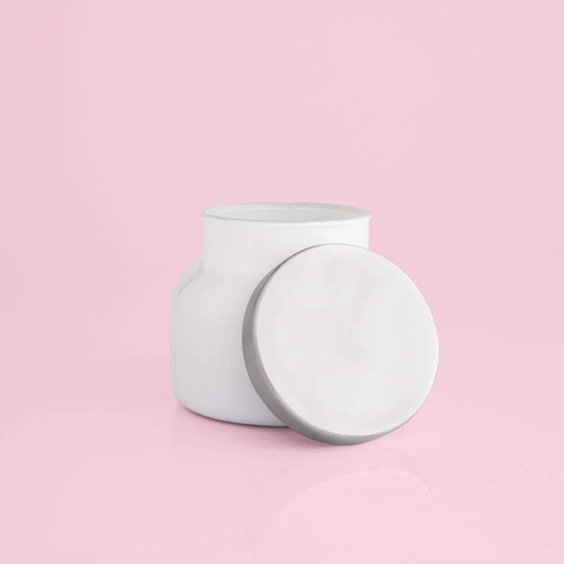CAPRI BLUE Volcano WHITE PETITE Jar, 8 oz