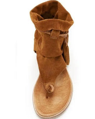 FREE PEOPLE Suede MARLO Boot Sandal