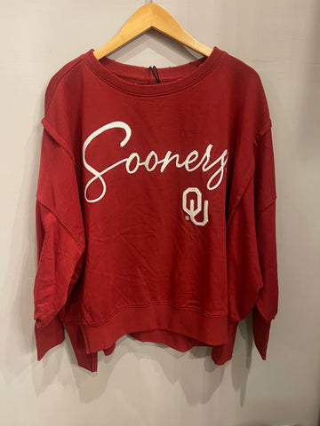 STADIUM ChainStitch Logo SOONERS OU Sweatshirt