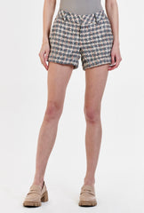 ANOTHER LOVE Tweed NORTH Hampton Cuffed Shorts