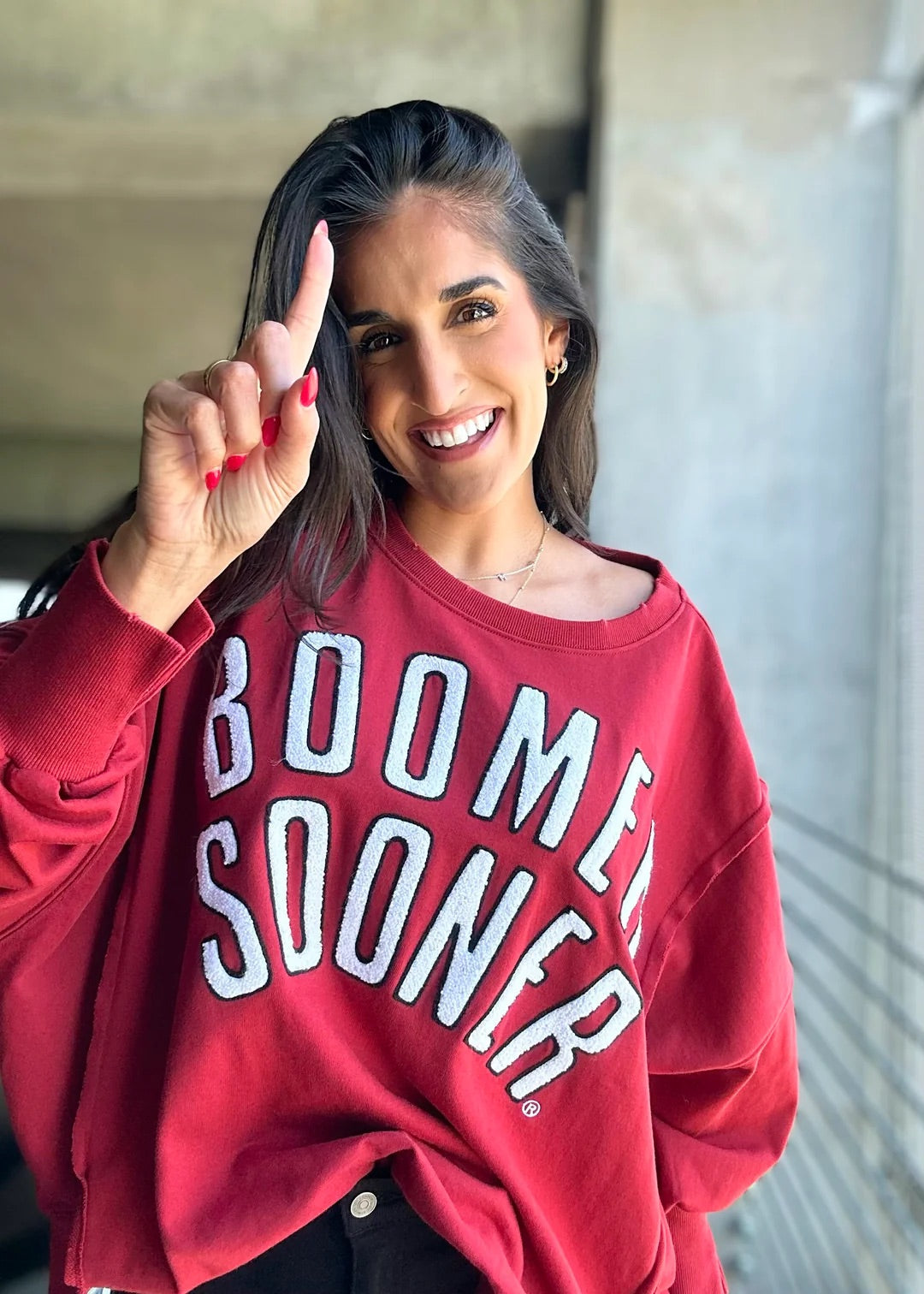 STADIUM ChainStitch Logo SOONERS OU Sweatshirt